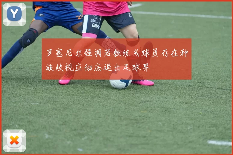 罗塞尼尔强调若教练或球员存在种族歧视应彻底退出足球界